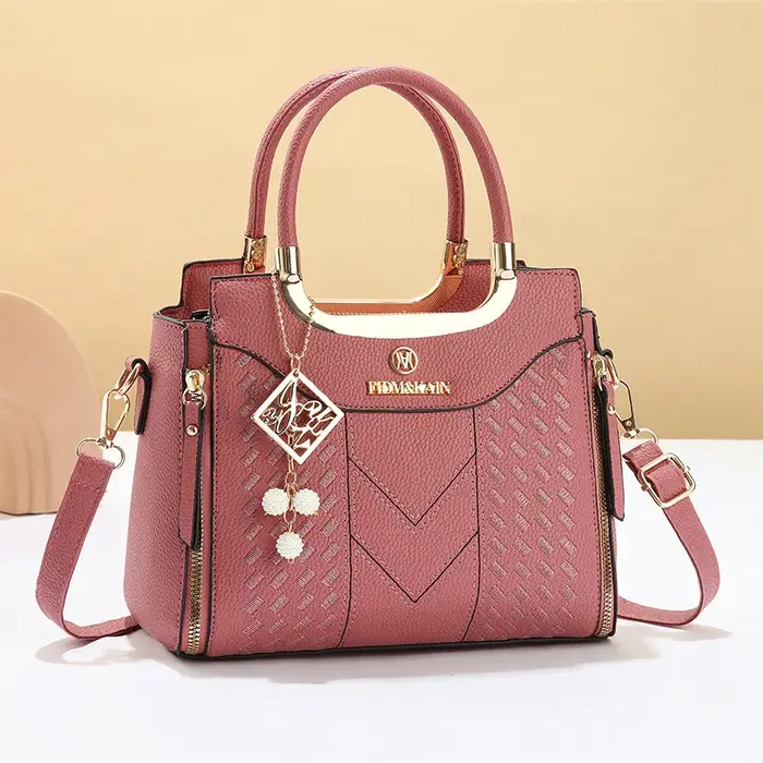 Sac à main brodé de grande capacité pour femmes