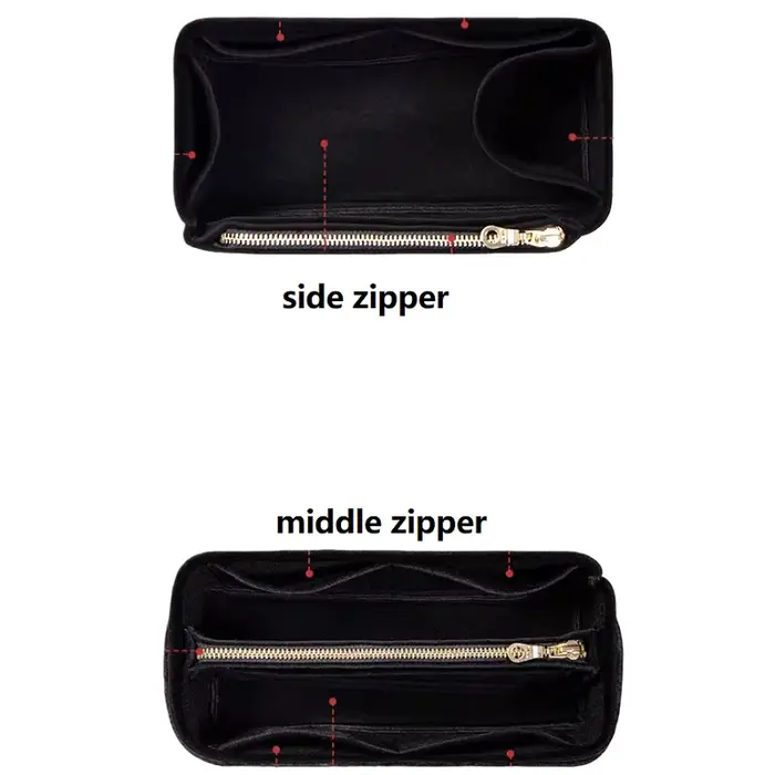 Organisateur de sac en feutre couleur personnalisée pour sac de voyage LV City Keepall 25 Nano Xs - Accessoire pour bagages et sacs