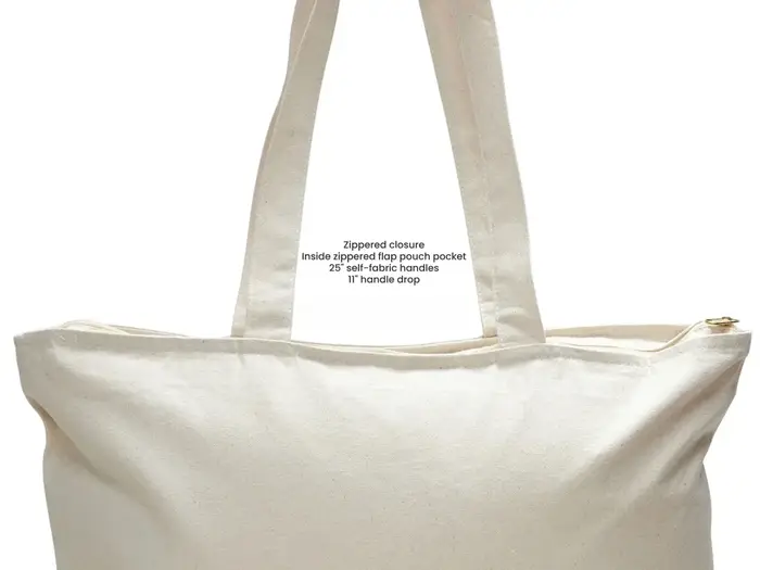 Sac fourre-tout personnalisé style doodle côtier