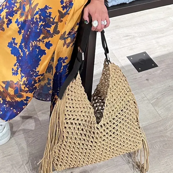 Sac de plage bohème pour femmes sacs à main