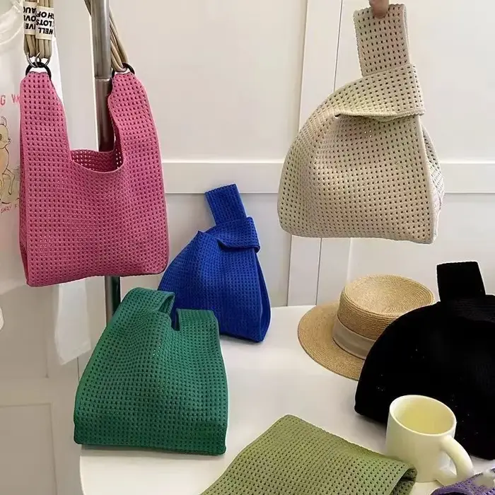 Sac à main tricoté à la main pour femmes