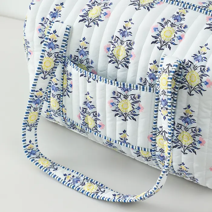 Grand sac de voyage matelassé pour femmes