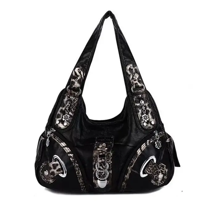 Sac à main vintage pour femme, sac à bandoulière, sac à poignée supérieure, sac à main tendance vint