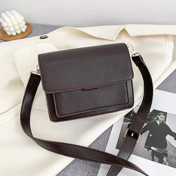 Petit sac à main de luxe en cuir PU pour femmes
