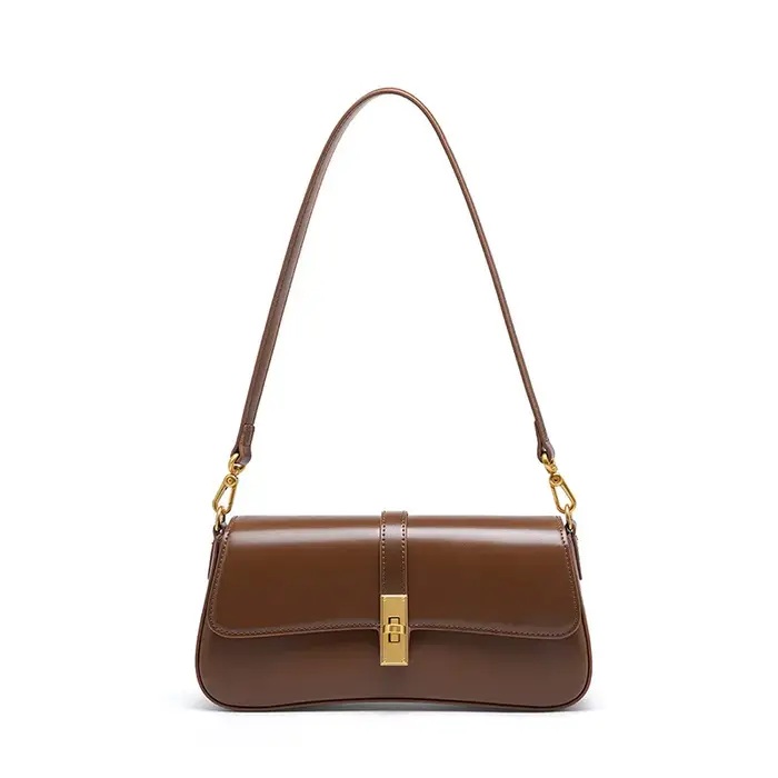 Jonlily femmes sac à bandoulière en cuir véritable femme mode sac à main fourre-tout petit sac sous