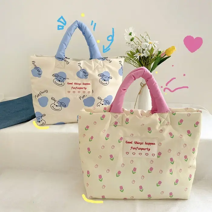 Sacs fourre-tout rembourrés pour femmes