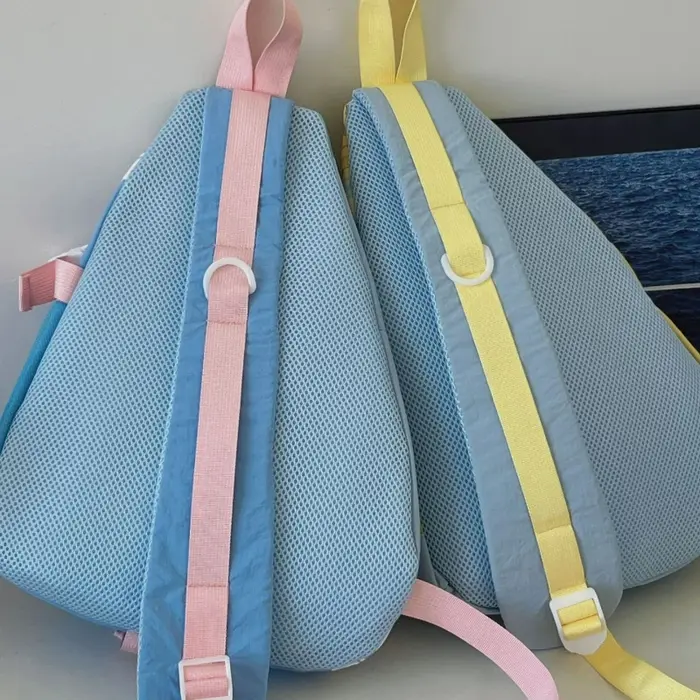 Sac de poitrine de grande valeur pour fille, Version japonaise et coréenne, mignon et doux, transfrontalier en diagonale, sac Transparent Ulzzang Ita Y2K