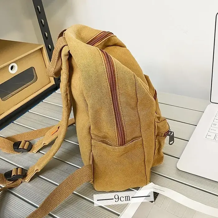 Petit sac à dos Vintage en toile