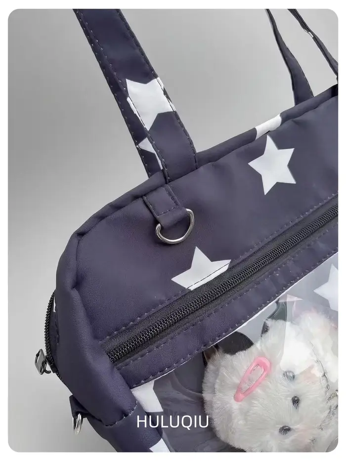 Ita Bag 2025 Simpld sac à bandoulière en toile solide affichage de grande capacité sacs