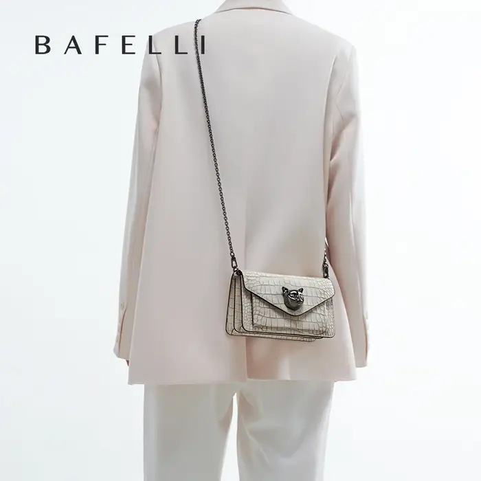 BAFELLI 2025 nouveau sac pour femmes mode tendance embrayage chat corps sacs à main marque de luxe c