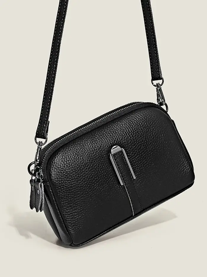 Sac à main de luxe en cuir véritable pour femmes