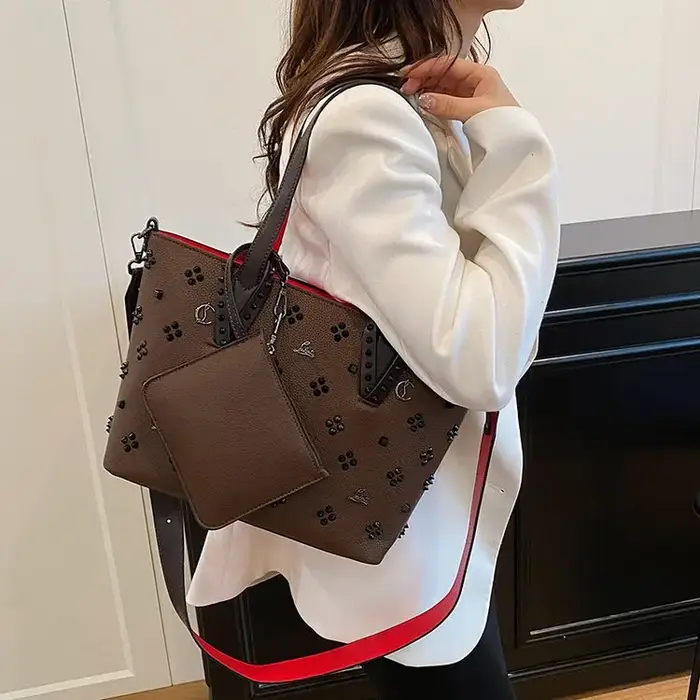 Sac Seau en Cuir Rouge pour Femme, Sac Bandoulière Rétro Automne 2026, Pochette de Luxe en PU Polyva