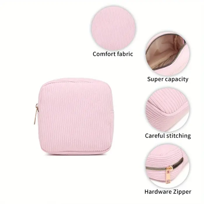 Sacs de maquillage compacts pour voyage