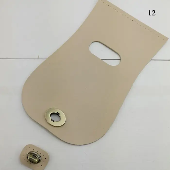 Juste de sac à rabat en cuir PU fait à la main pour femme