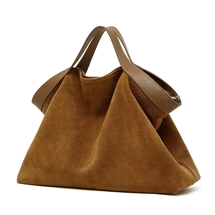 Sacs Hobo en Cuir Souple Véritable BURMINSA pour Femmes