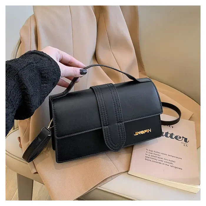 Sac à main simple, nouvelle mode printemps-été, petit sac carré texturé, style étranger, sac bandoul