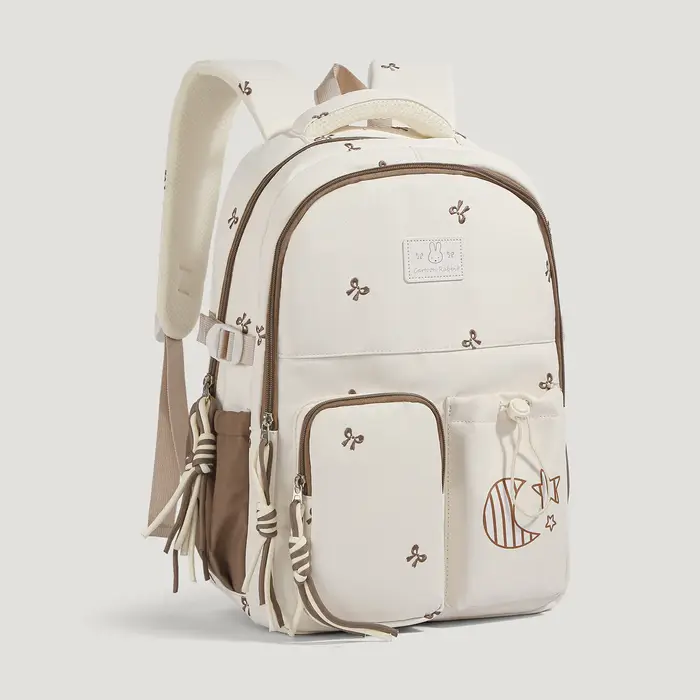 Nouveau sac d'école orthopédique minimaliste pour les élèves du collège