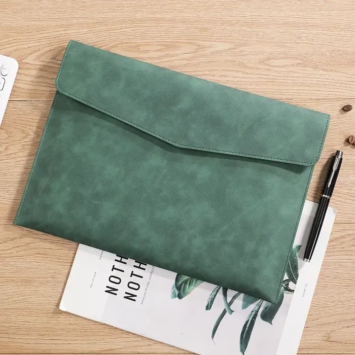 Sac à documents A4 en cuir PU