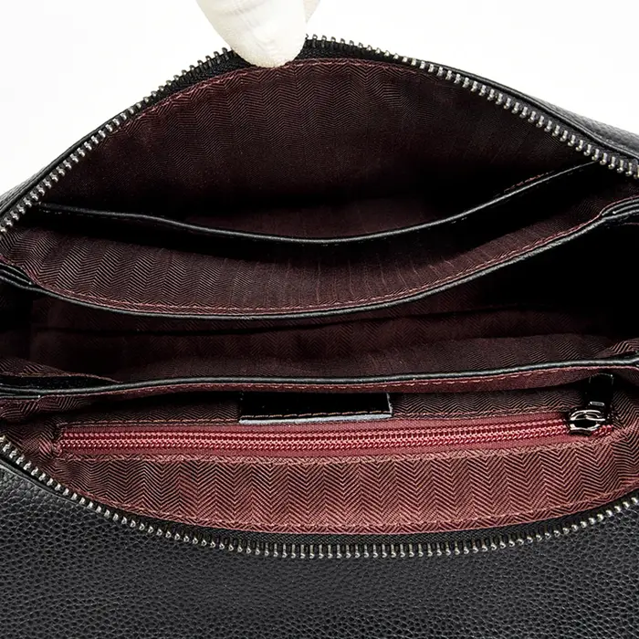 Sac fourre-tout en cuir véritable pour femmes