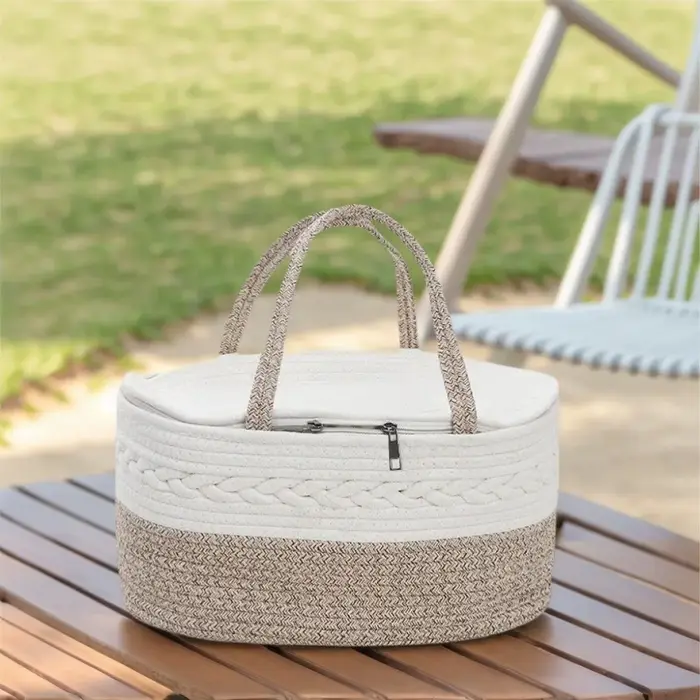 Sac à main momie en corde de fil de coton