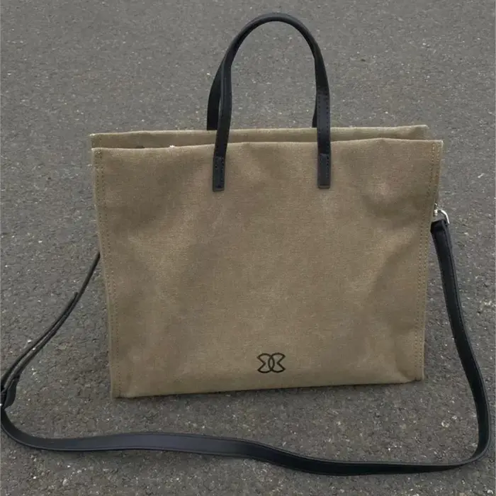 Sac fourre-tout minimaliste kaki pour femmes