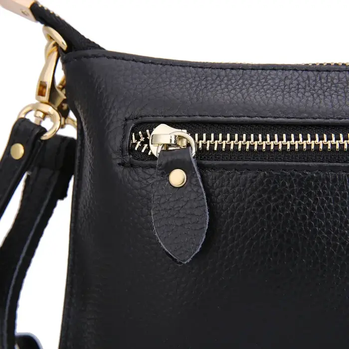 Sacs bandoulière en cuir véritable pour femmes