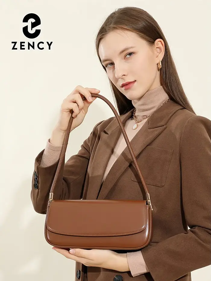 Sac à main Zency marron de créateur