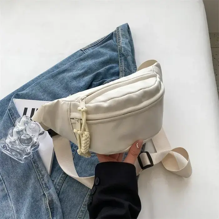 Sacs de poitrine sac banane pour femmes fronde bandoulière taille Pack toile course