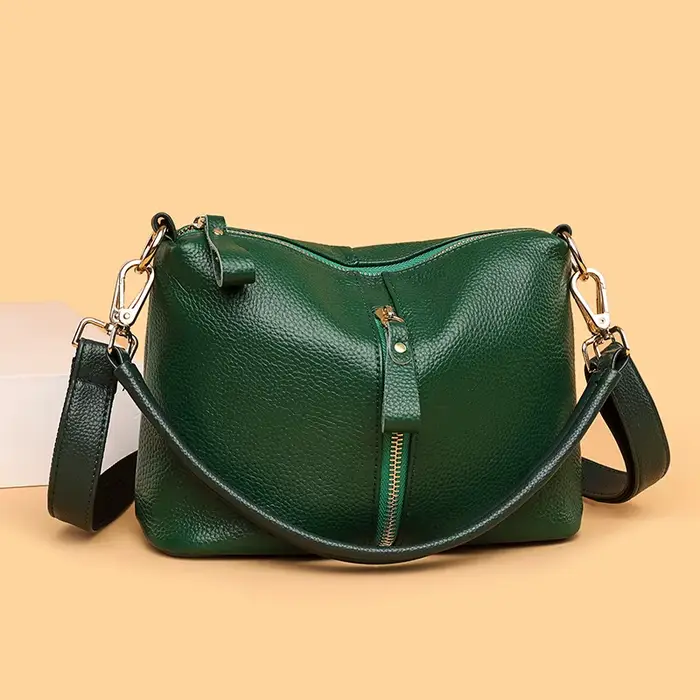 Sacs à main en cuir véritable pour femmes