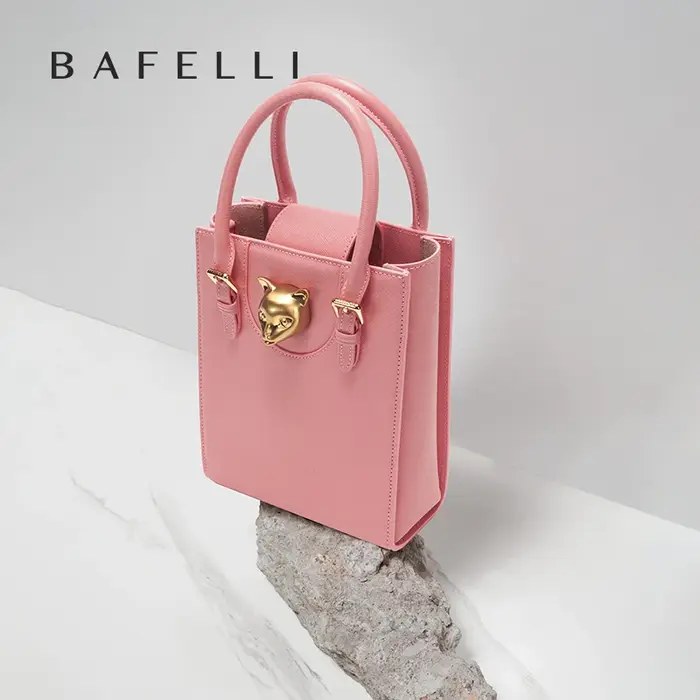 BAFELLI 2026 NOUVEAU SAC À MAIN FEMME MARQUE DE LUXE CAT DESIGNER ORIGINAL TENDANCE SAC À BANDOULIÈRE CASUAL MINI TOTE CROSSBODY