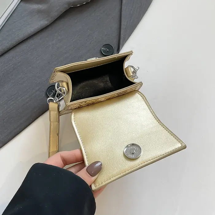 Sac à bandoulière Chic argenté pour femmes