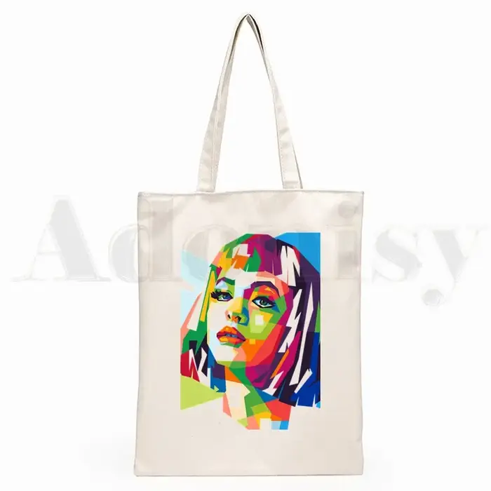 Cry Baby Melanie Martinez Design esthétique épaule femmes femme pliable toile sac à bandoulière