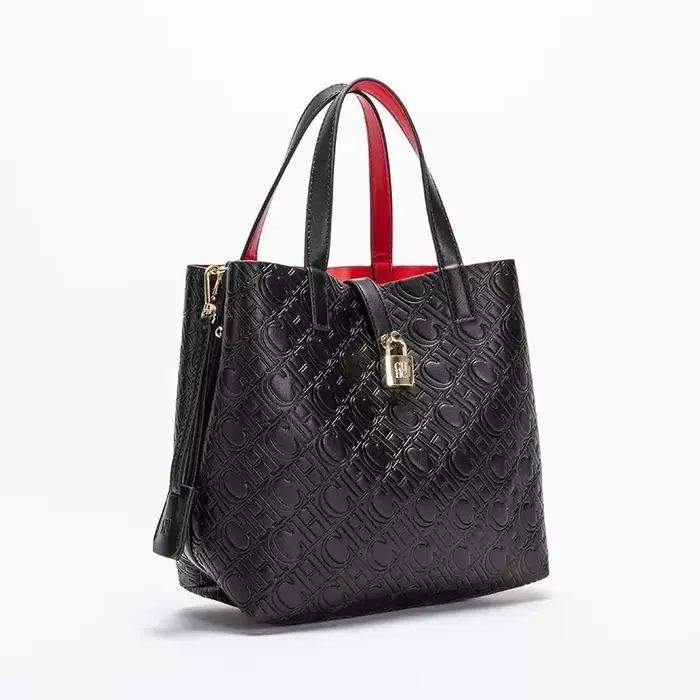 Sac à main CH classique gaufré de luxe pour femme