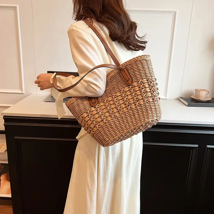 Sacs de paille d'été pour femmes