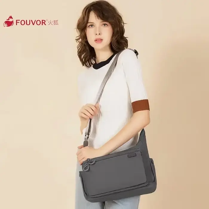 Fouvor sac à bandoulière pour femme en Nylon mode grande capacité sac à bandoulière 2025 tendance sa