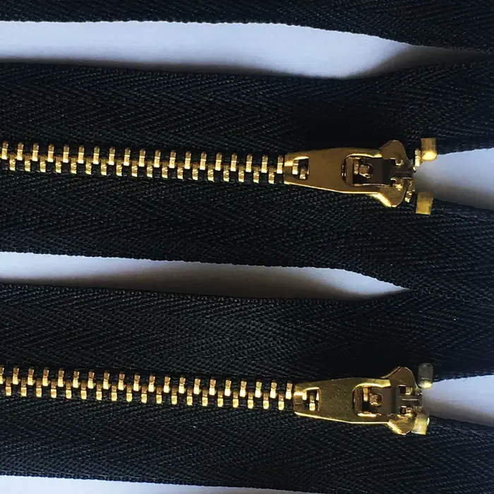 Fermeture Éclair en Métal pour Couture de Jeans