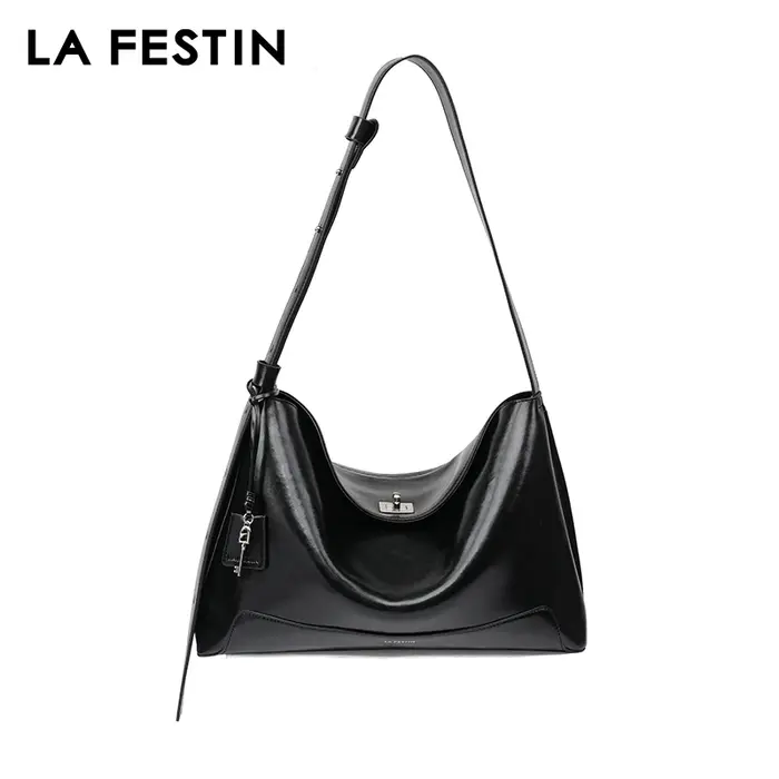 LA FESTIN-Sac à Bandoulière en Cuir de Grande Capacité pour Femme, Fourre-Tout Populaire à la Mode