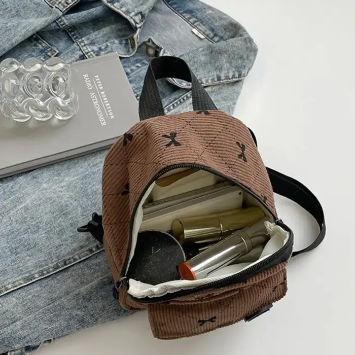 Mini sac à dos imprimé Bowvétérans t doux