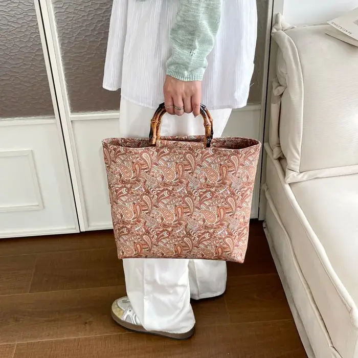 Sac à main bohème à imprimé floral