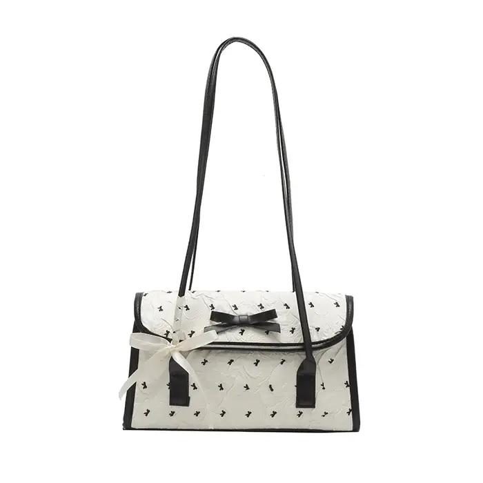 Sac à main avec nœud sous les bras pour femmes