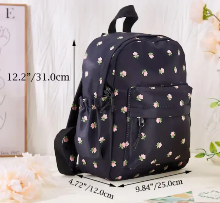 Sac à dos personnalisé pour tout-petits, sac à dos Floral brodé pour enfants, sac pour livre d'âge préscolaire, sac à dos pour enfants, sac pour garçons et filles