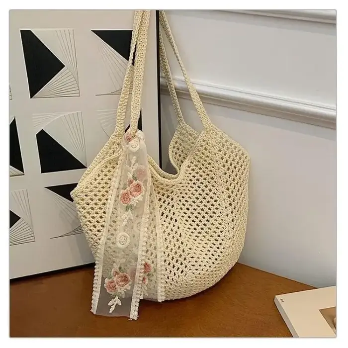 [ZY] Grand sac tissé grande capacité pour femme