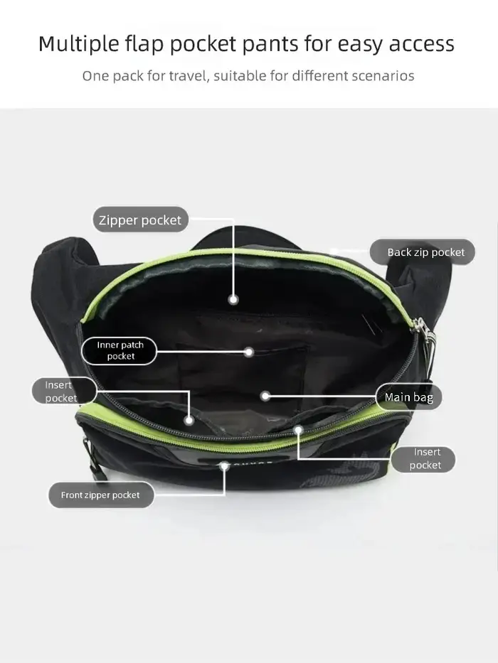 Fouvor – sac de taille de grande capacité pour femmes