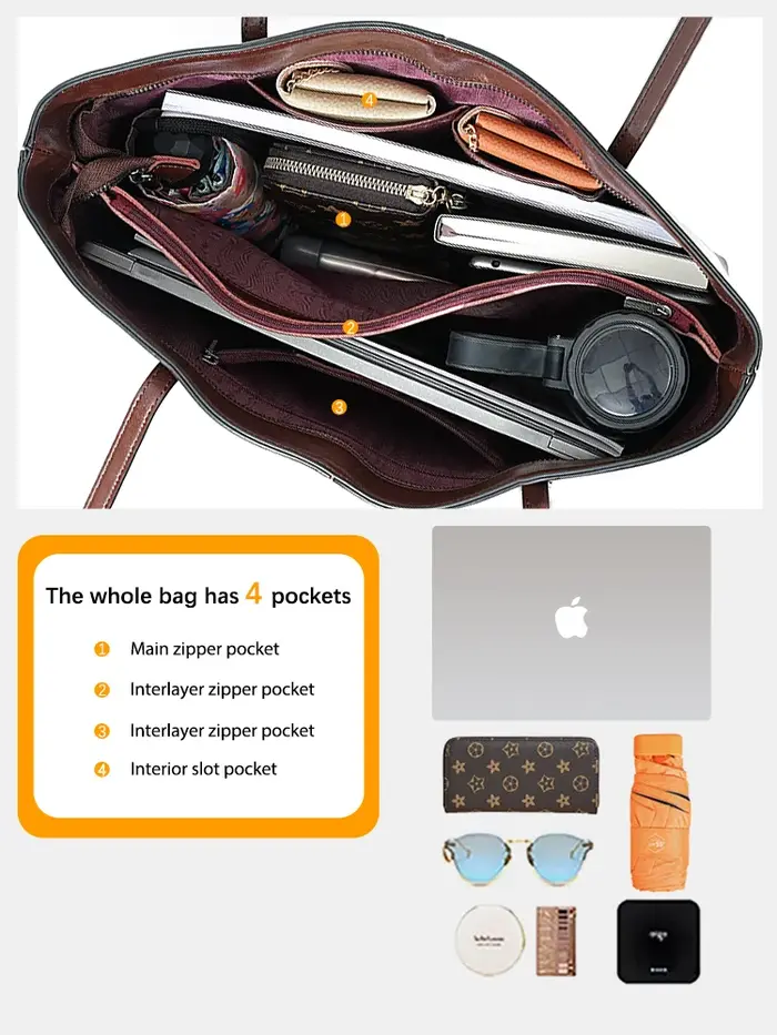 Nouveau sac à main pour femme en cuir véritable 100%, sac à bandoulière pour femme, sac fourre-tout 