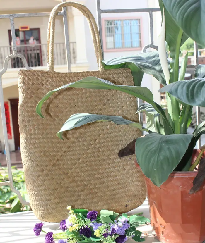 Sacs à main en dentelle pour femmes, fourre-tout de styliste, sac à main en osier et rotin, sac à ba