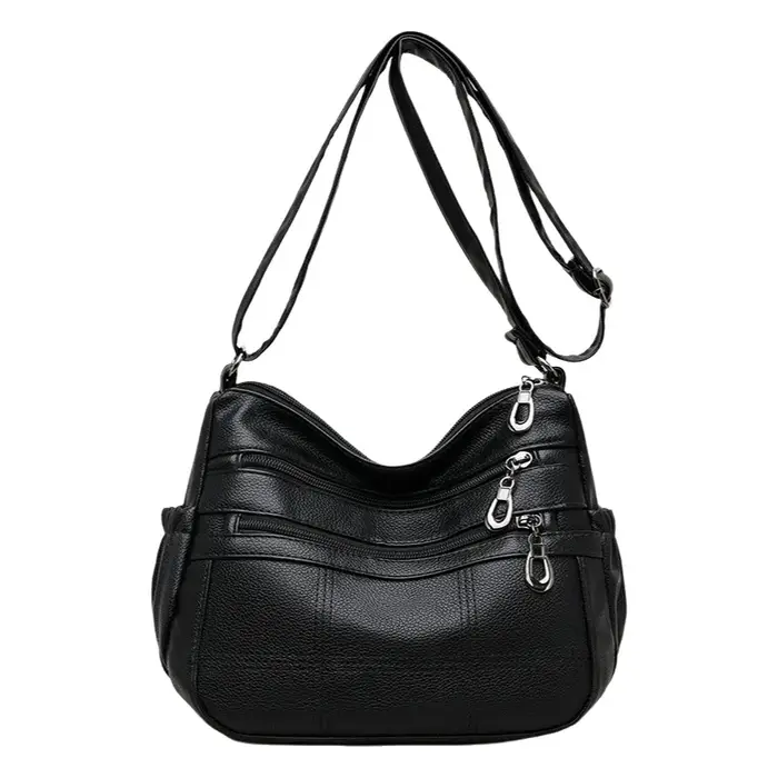 Sac à main en cuir souple pour femme