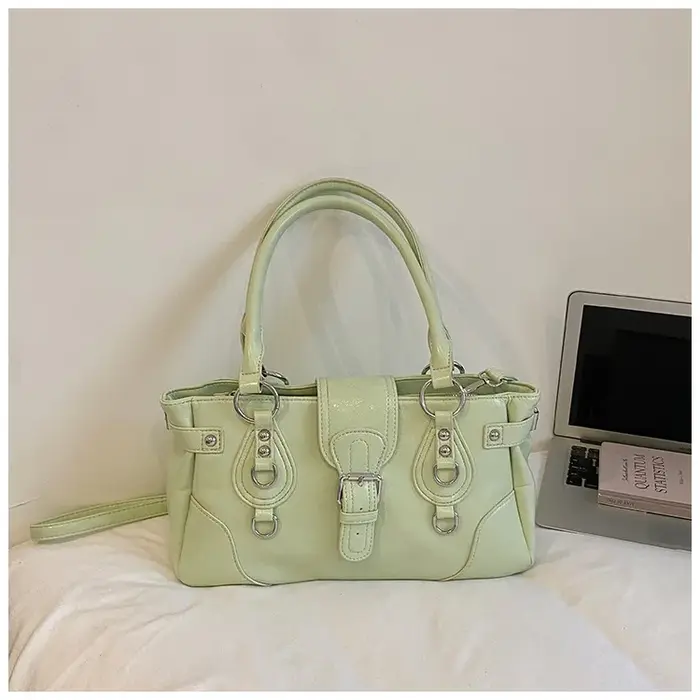 Sac Moto Cool Girl pour Femme 2026 Nouveau Sac Polyvalent Décontracté à Porter sous le Bras Grande C