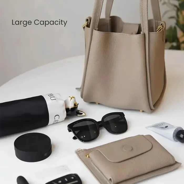 Sac à main en cuir végétalien pour femme
