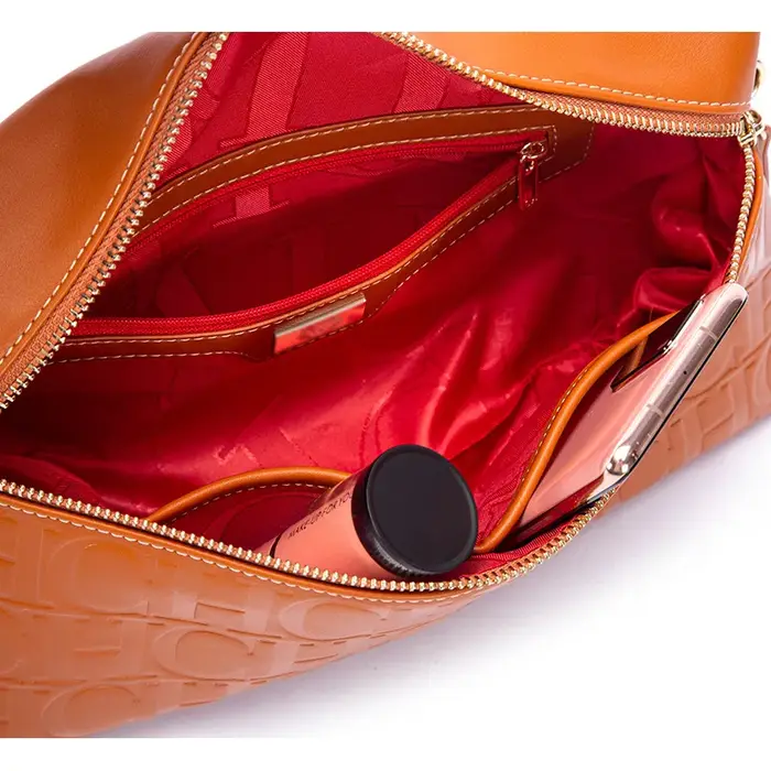 CHHC Sac à main de luxe simple pour femme Sac de maquillage tendance grande capacité Sac à bandoulière