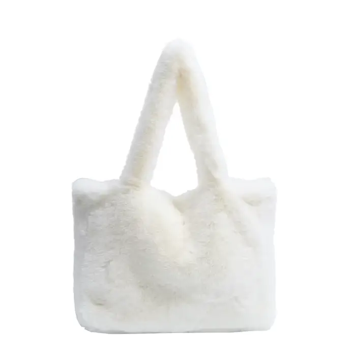 Velours couleur unie moraillon concis fourre-tout décontracté 2025 hiver doux Simple sacs de haute q